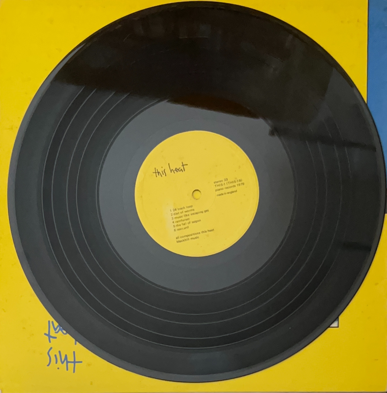 This heat / ディス・ヒート [LP] 1stプレス - bar chiba Music Store
