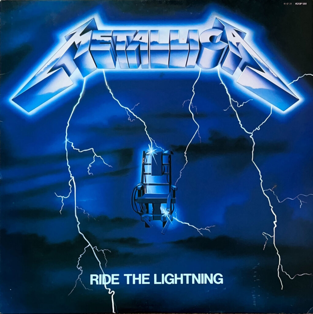 国内盤llica Ride the Lightning レコード Ride The Lightning [LP] 国内盤 - METALLICA - bar chiba Music