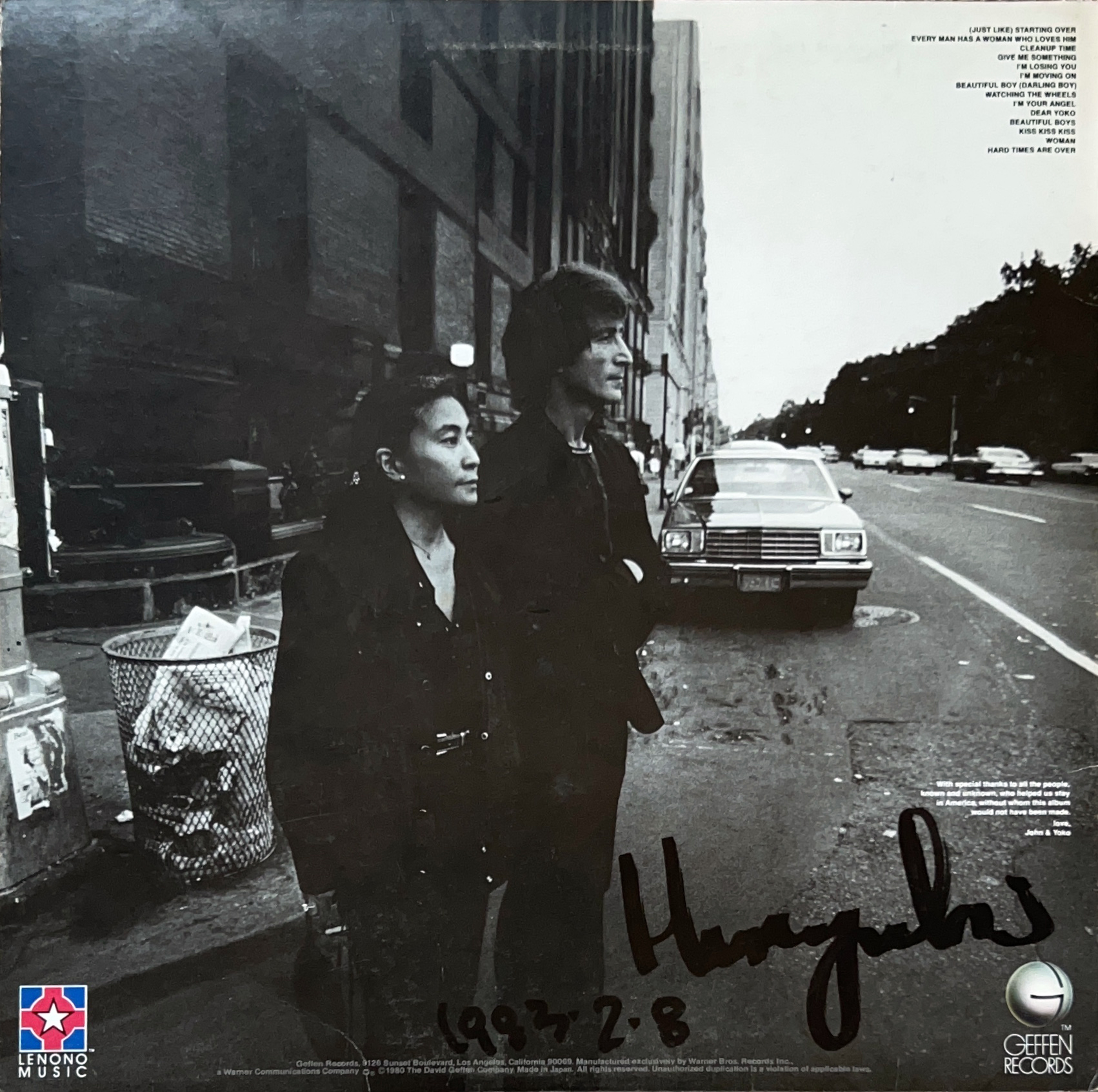 Double Fantasy / ダブル・ファンタジー [LP] - bar chiba Music Store