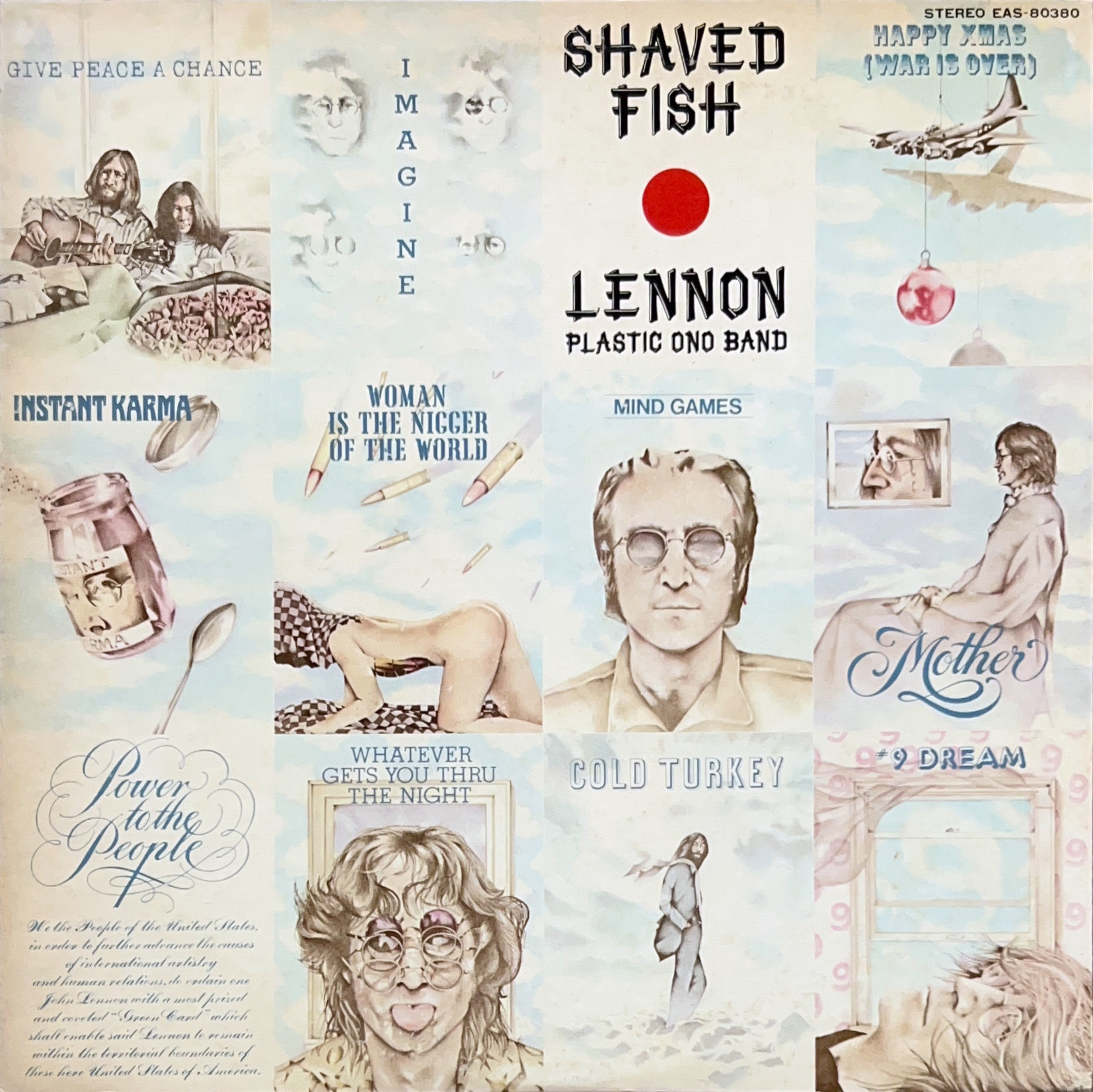 Shaved Fish / ジョン・レノンの軌跡 [LP] - JOHN LENNON & THE 