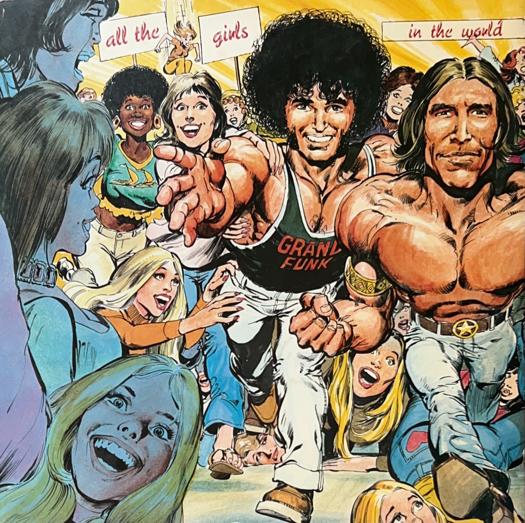 All The Girls In The World Beware !!! / ハード・ロック野郎 [LP 