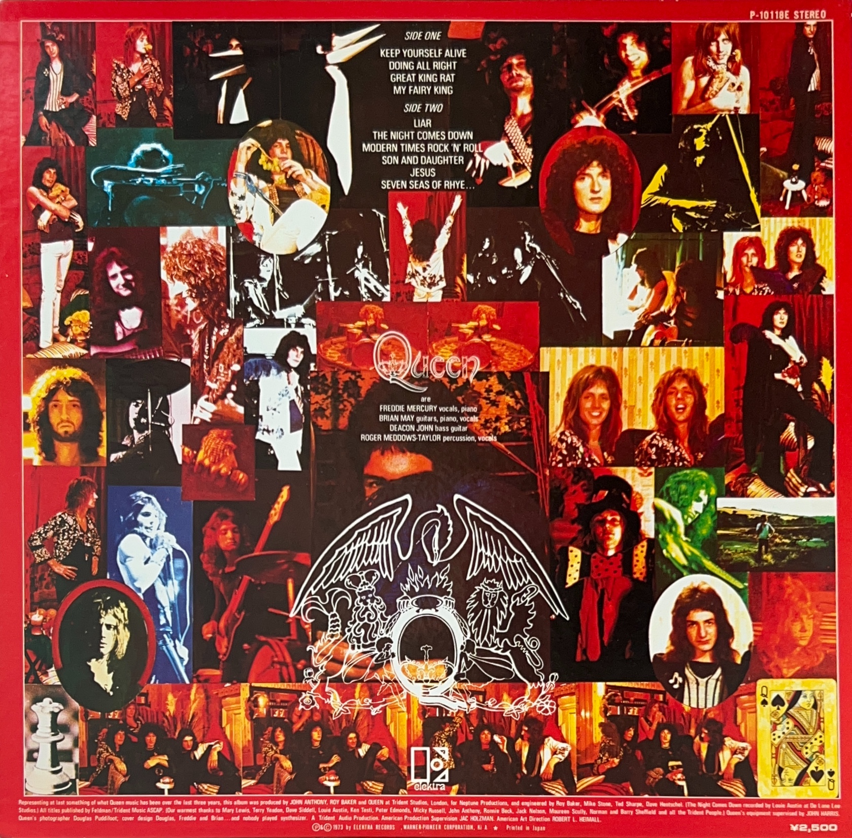 Queen / 戦慄の王女 [LP] - Queen - bar chiba Music Store