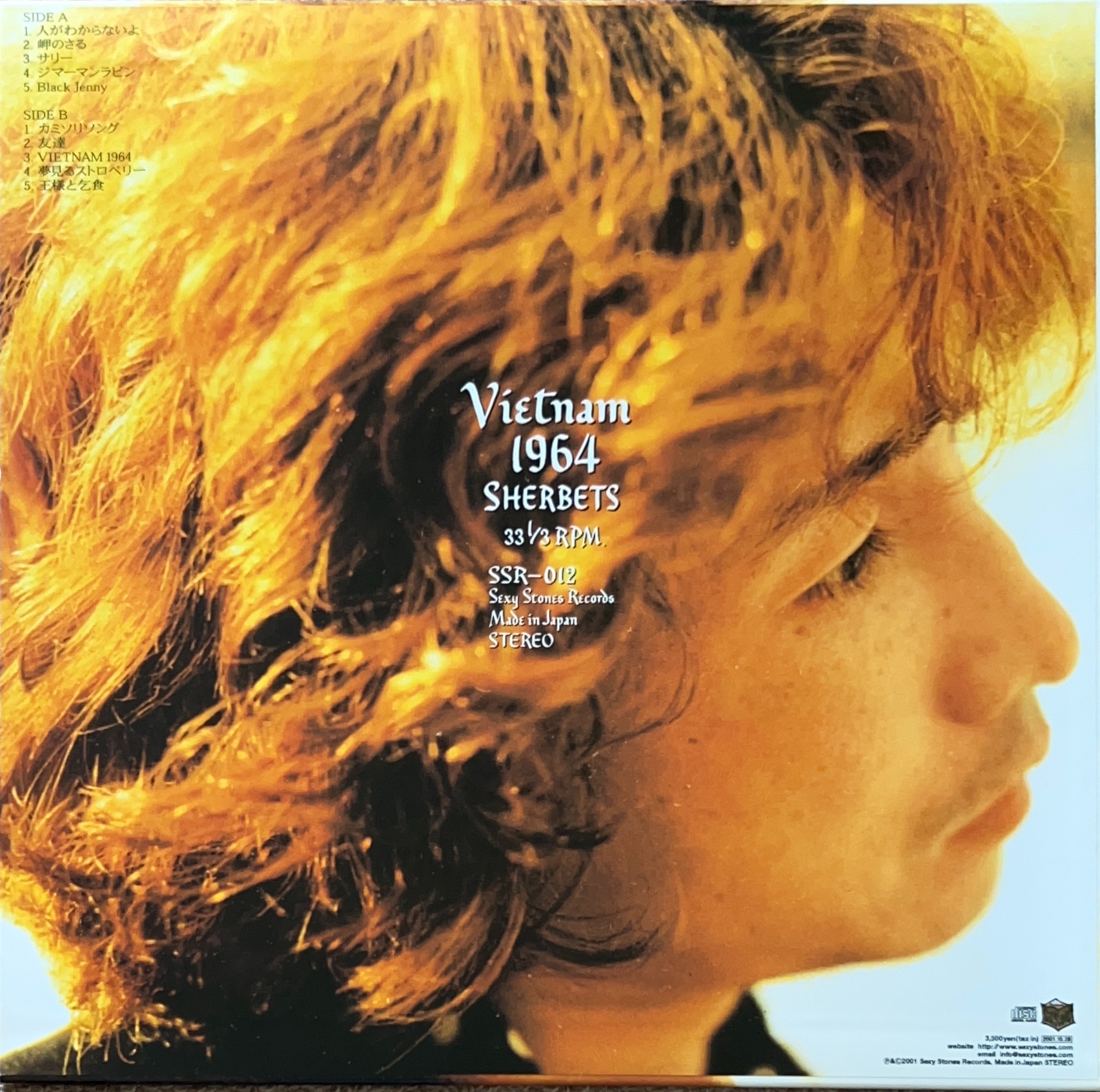 VIETNAM 1964 [LP] - SHERBETS - bar chiba Music Store