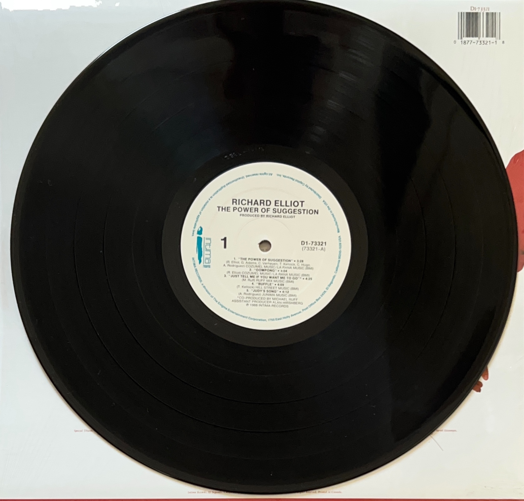The Power of Suggestion [LP] - Richard Elliot - bar chiba Music Store