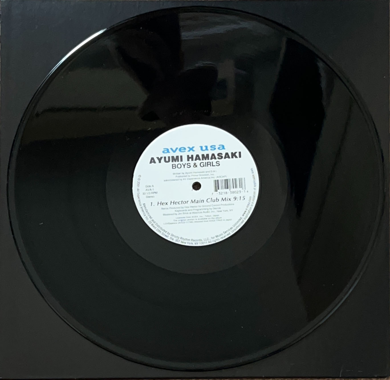 Boys ＆ Girls remixed by Hex Hector [12inch vinyl] - 浜崎あゆみ - bar chiba ...