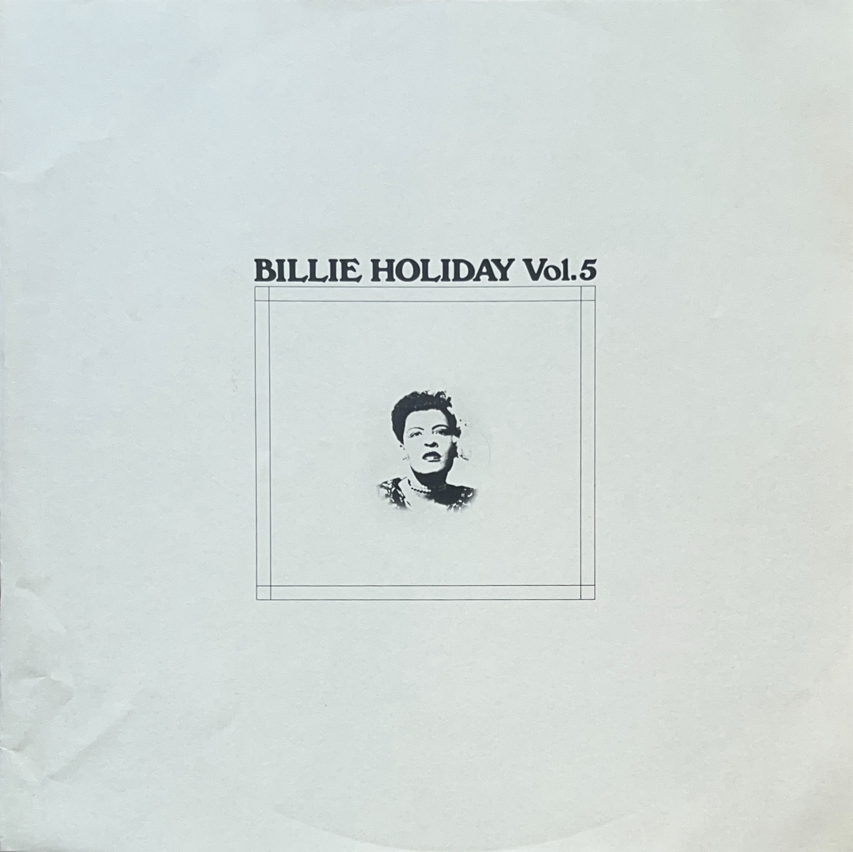 BILLIE HOLIDY Vol.1〜5 [10LP] - BILLIE HOLIDAY - bar chiba Music Store