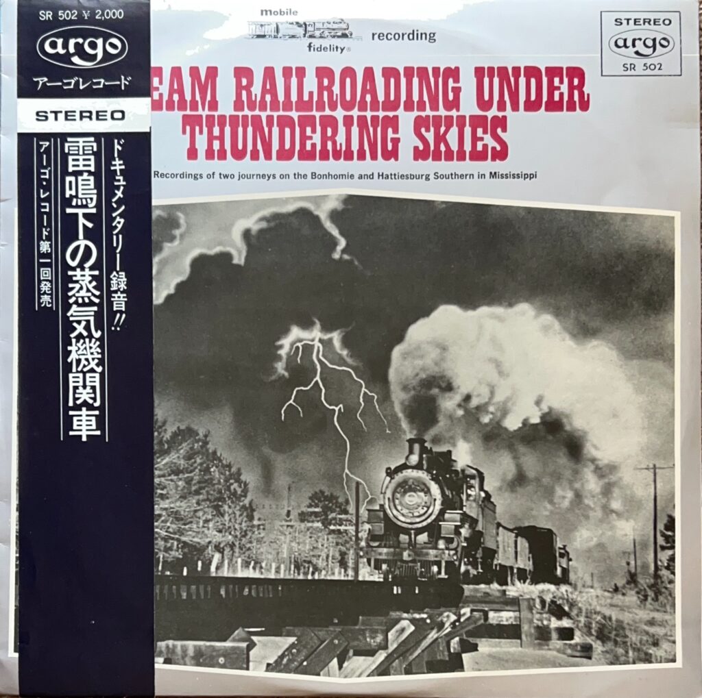 Steam Railroading Under Thundering Skies