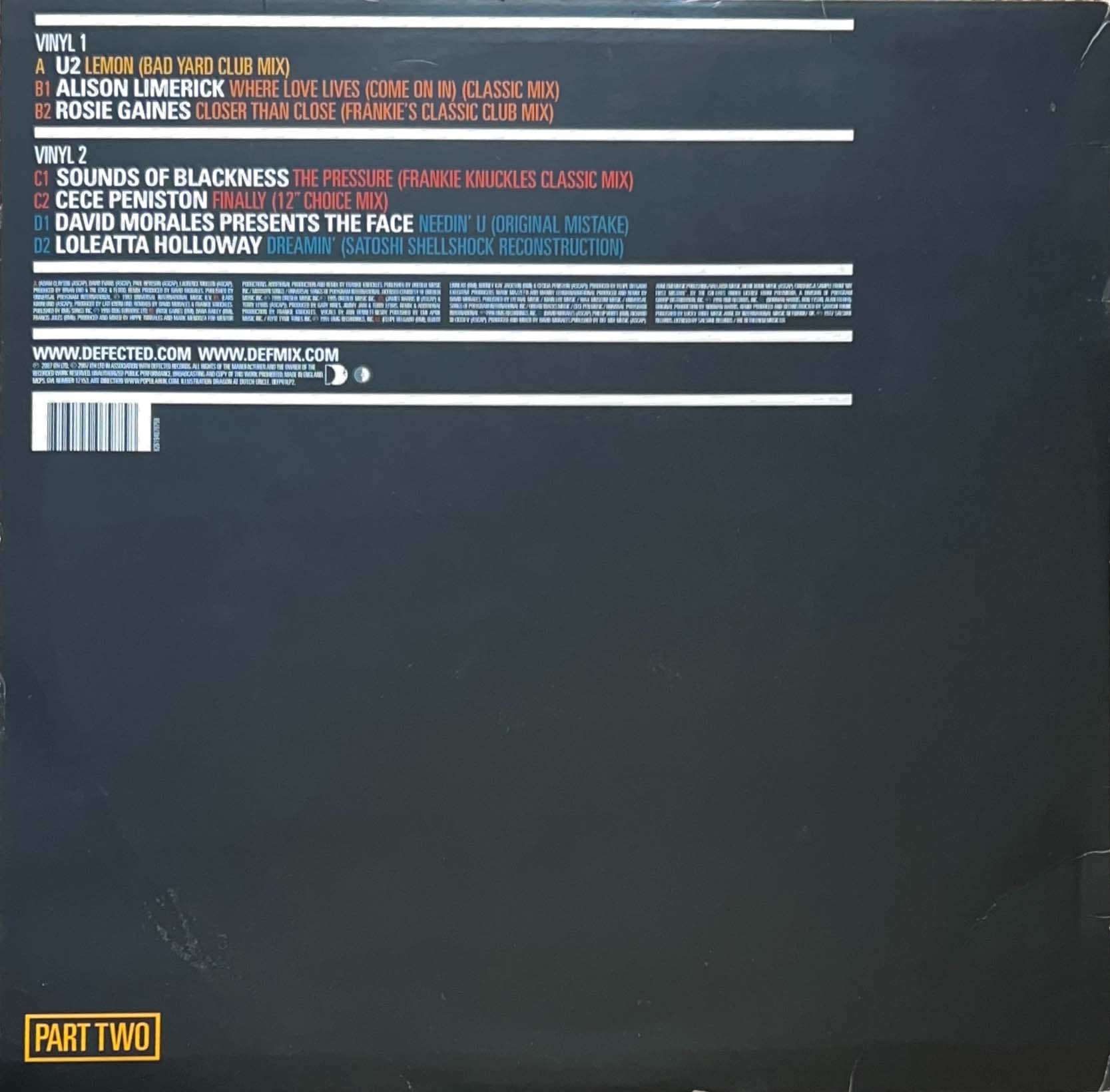 Defected Presents Def Mix Classics Part Two [2LP] - bar chiba Music Store