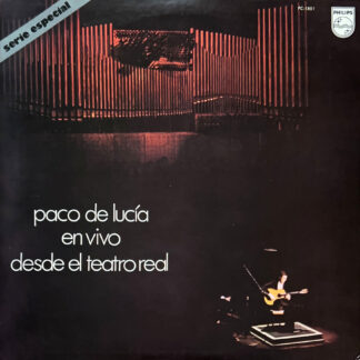 Paco de Lucía en vivo desde el Teatro Real
